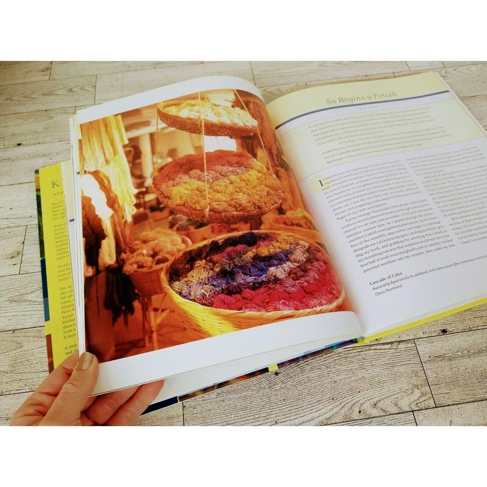 For the‎ Love of Knitting a Celebration of Knitters Art Kari Cornell Hardcover